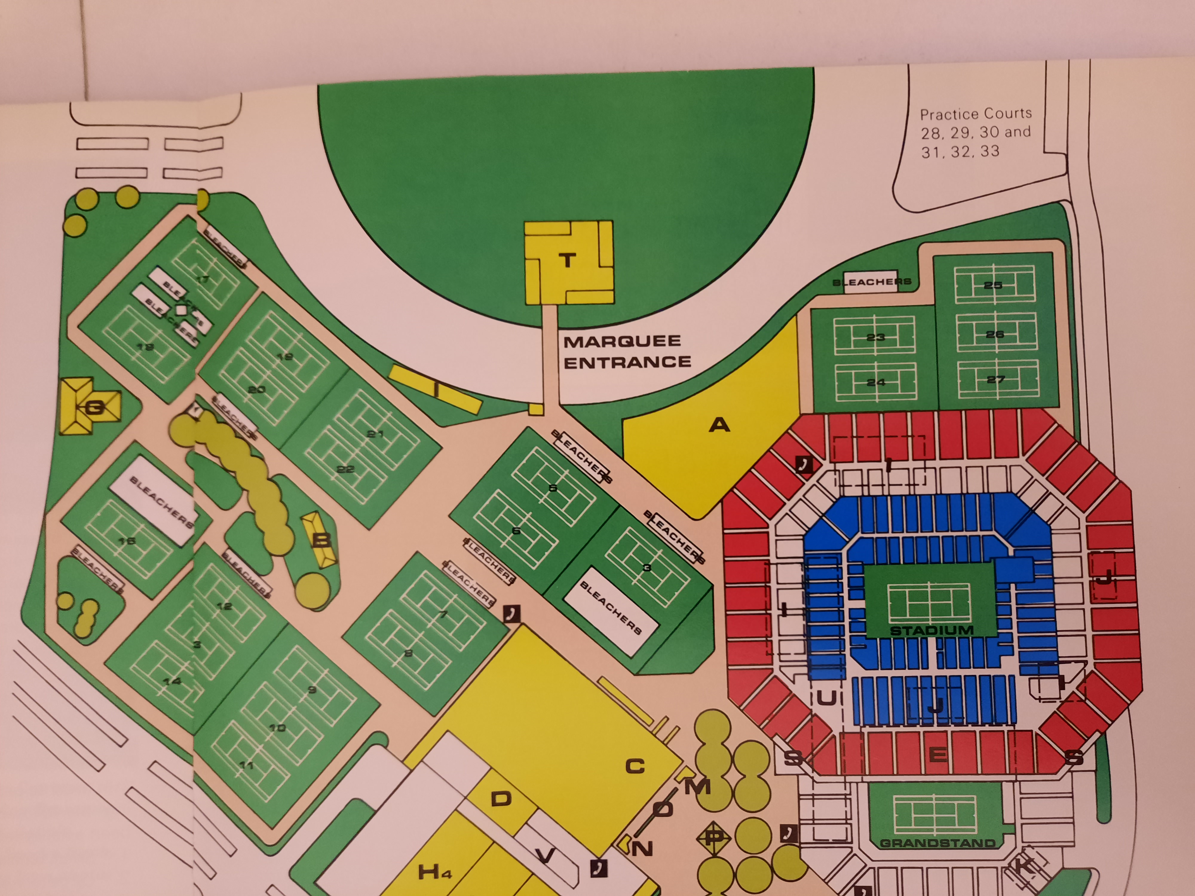 Photo of tennis bubble