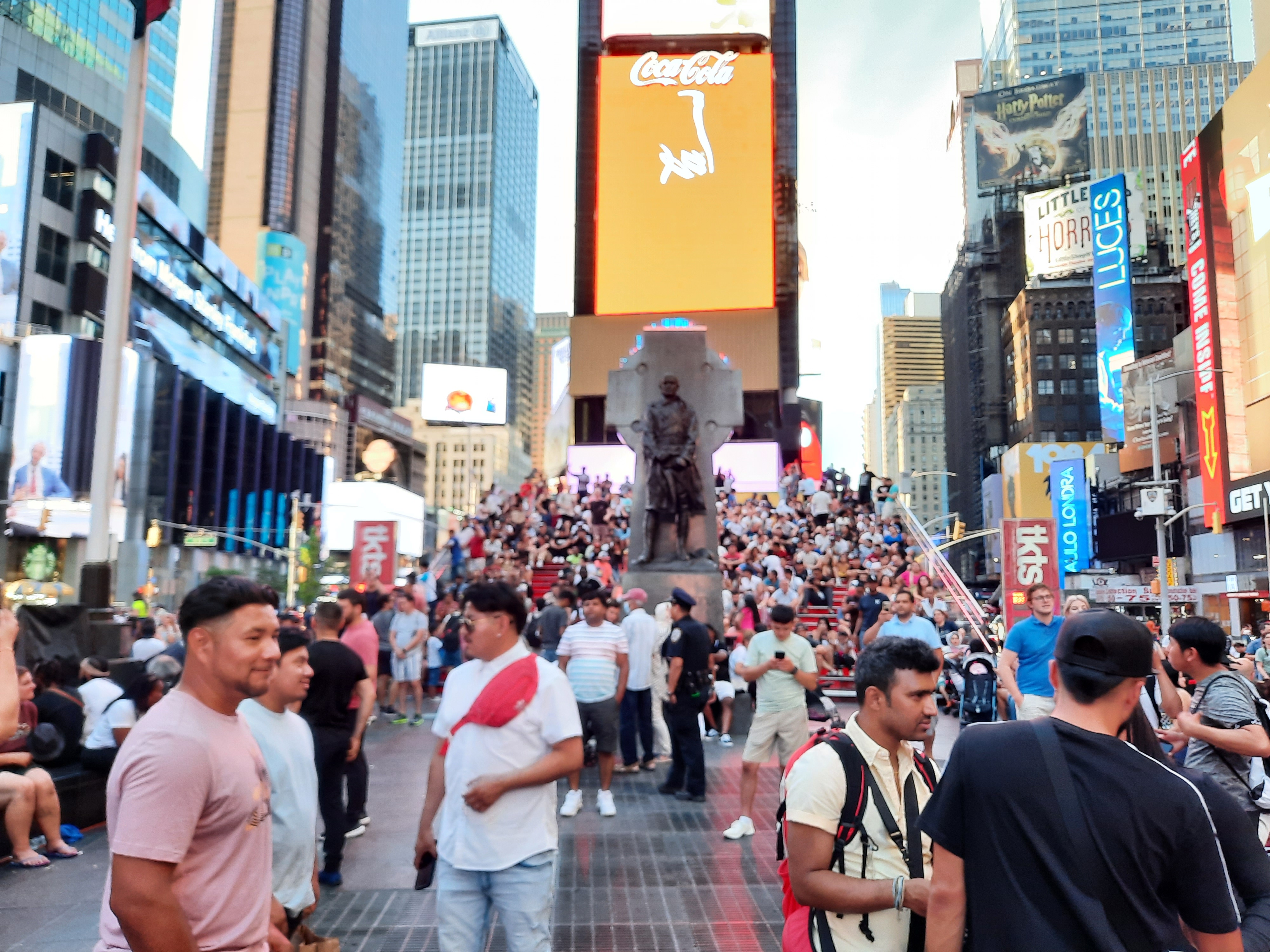 My repurposed Red Grandstand to Times Square