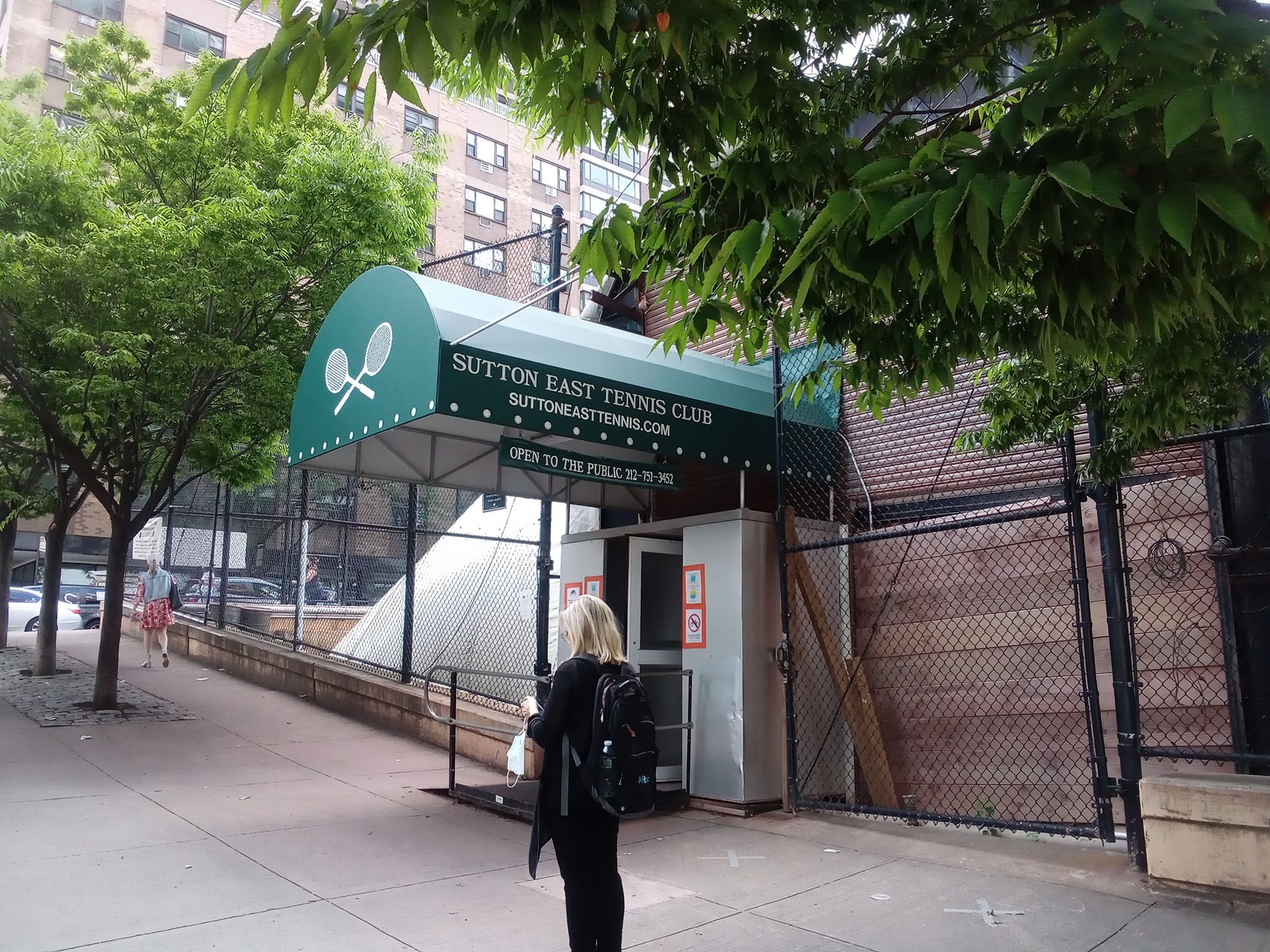 Photo of tennis bubble