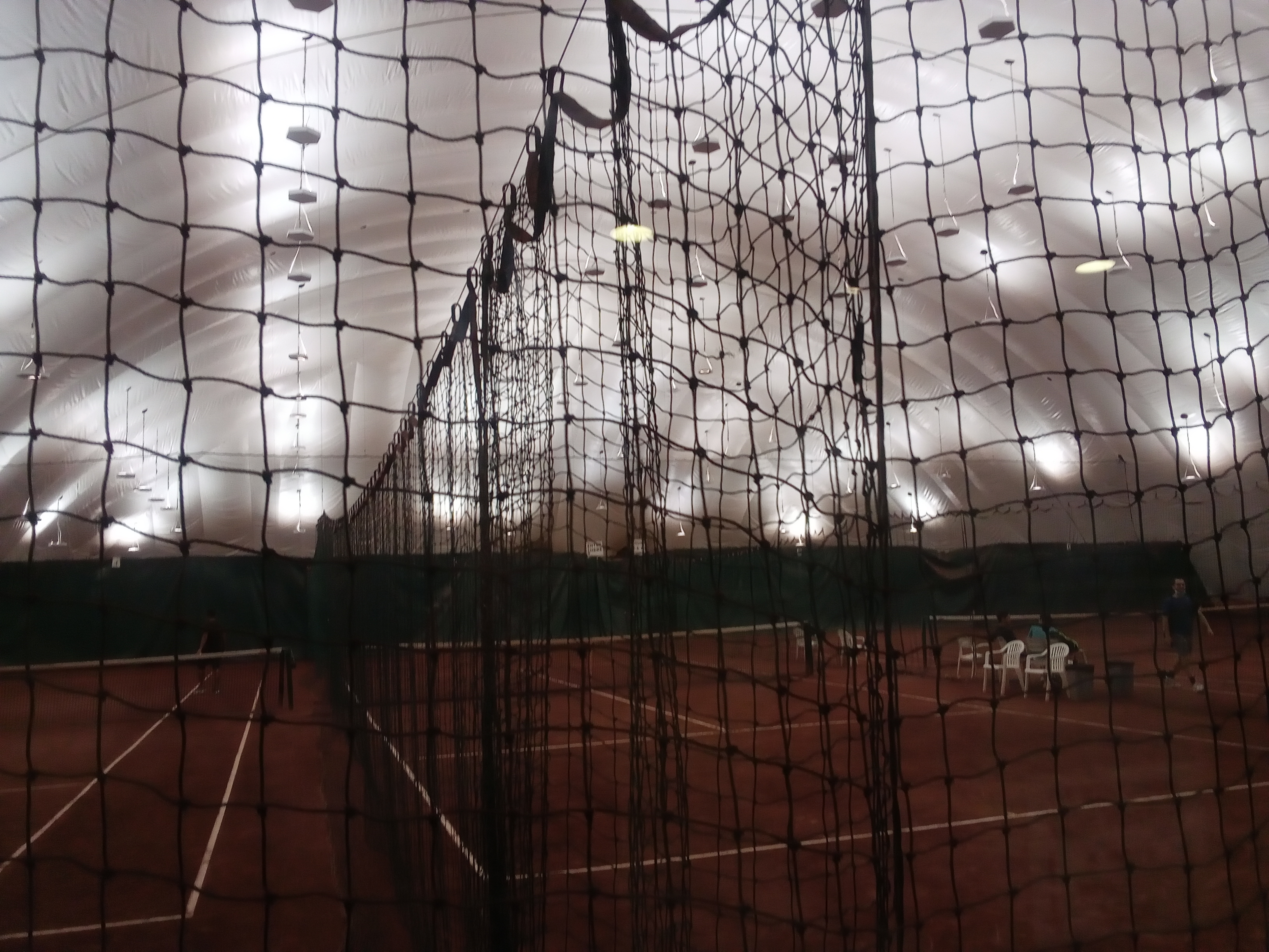 Photo of tennis bubble